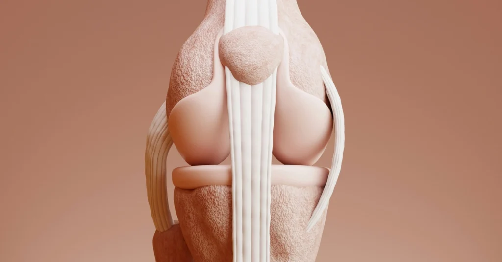 Model 3D ludzkiego kolana